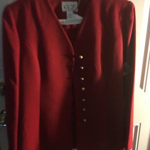 2- Piece Lady's Red Suit, CCF